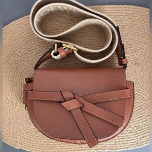 Loewe Leather Crossbody Bag – Adjustable Strap